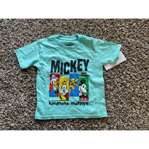 NWT Urban Outfitters Mickey And Friends Kids T-Shirt Size XXS 2/3